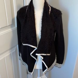 NWT Candie’s fuzzy cardigan